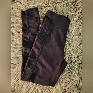 Kids High-Waist Athletic Leggings in Dark Blue Grey